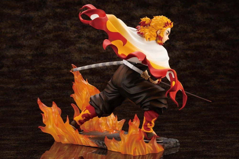 Demon Slayer [Kimetsu no Yaiba]: Kyojuro Rengoku ARTFX J 1/8 Scale Figure - Image 10