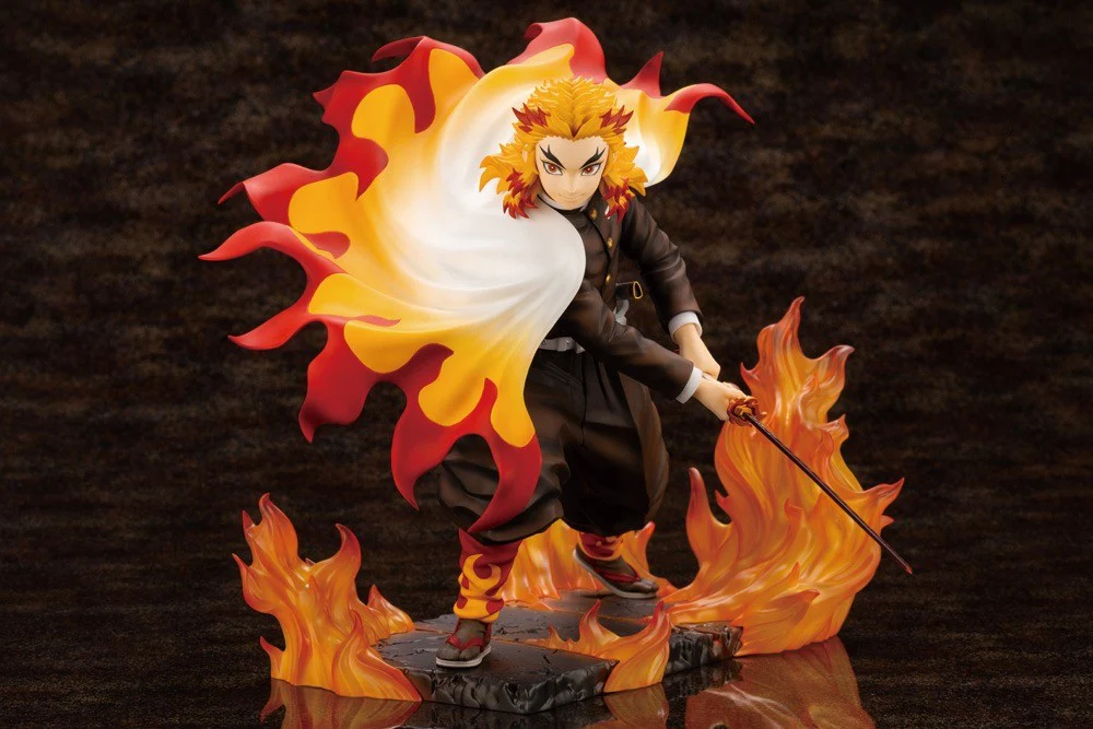 Demon Slayer [Kimetsu no Yaiba]: Kyojuro Rengoku ARTFX J 1/8 Scale Figure - Image 6