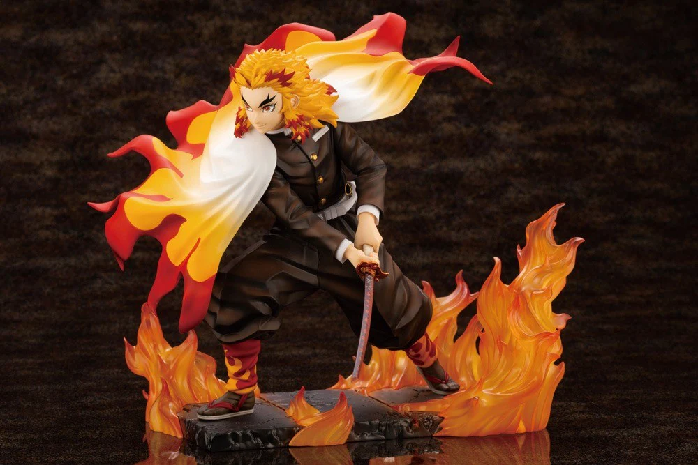 Demon Slayer [Kimetsu no Yaiba]: Kyojuro Rengoku ARTFX J 1/8 Scale Figure - Image 7