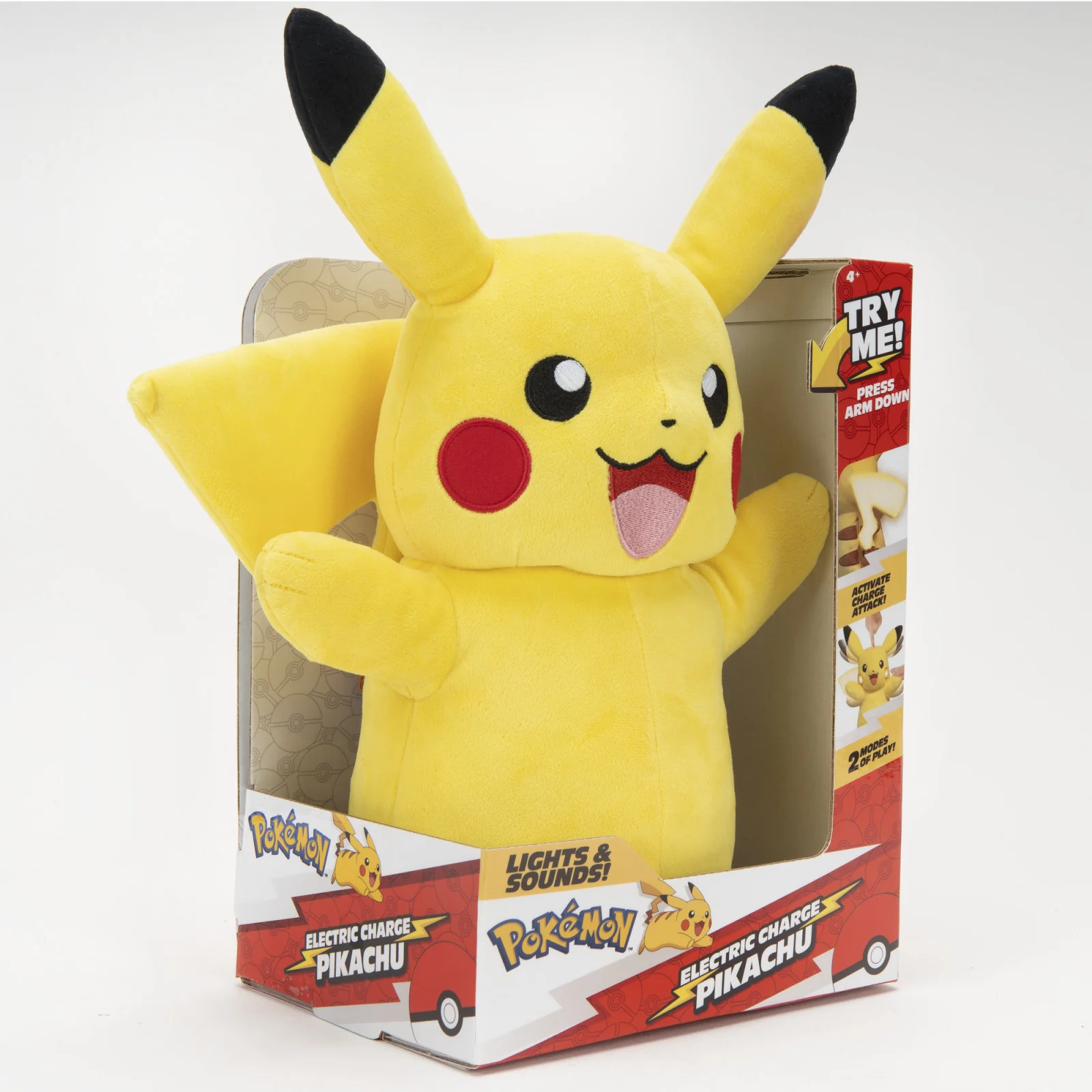 Pokemon Plush Electric Charge Pikachu - Image 4