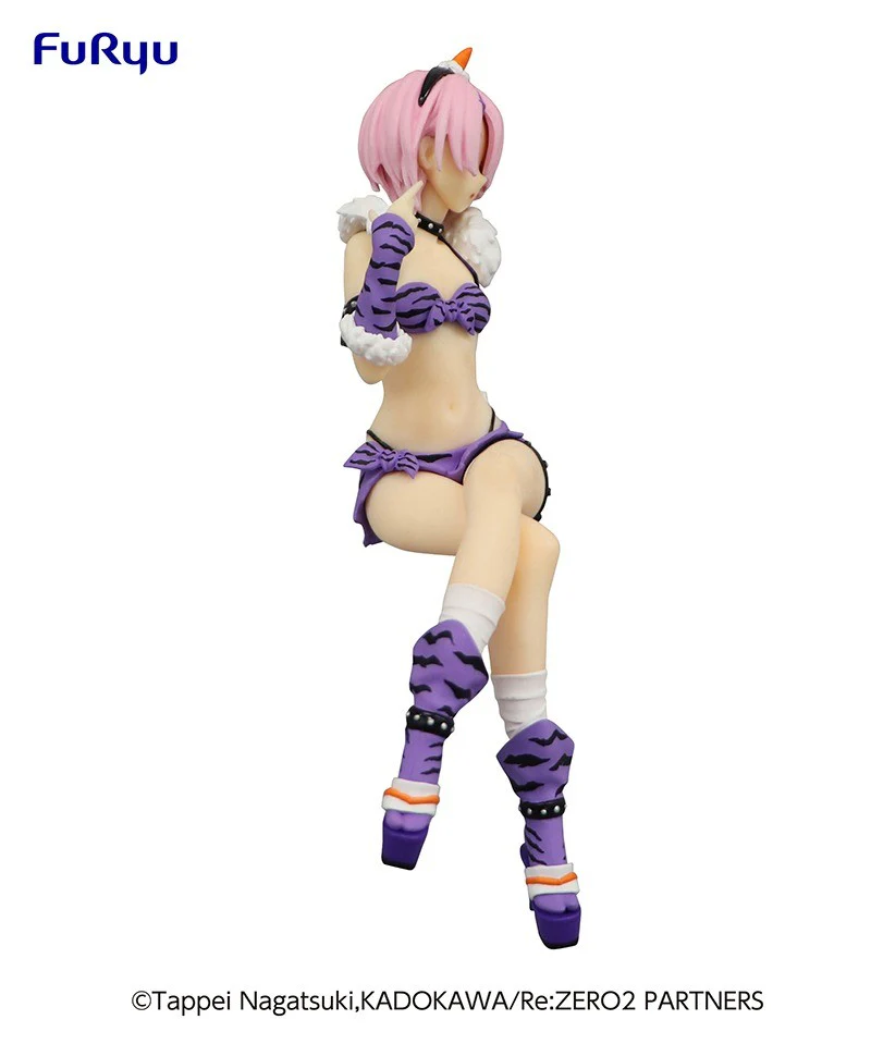 Re:Zero Starting Life in Another World: Ram [Demon costume Another Color ver.] - Noodle Stopper Figure (FuRyu) - Image 3