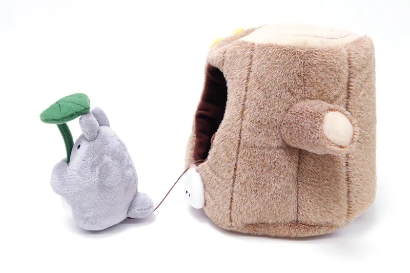 Studio Ghibli Plush: Totoro with Stump House (M) [Sun Arrow] - Image 4